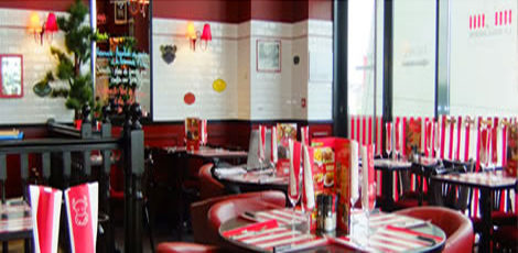 La boucherie - Intérieur du restaurant. Si l'image ne s'affiche pas, essayez de naviguer avec Google Chrome, Safari ou Mozilla Firefox. Sinon, rafraîchissez la page.